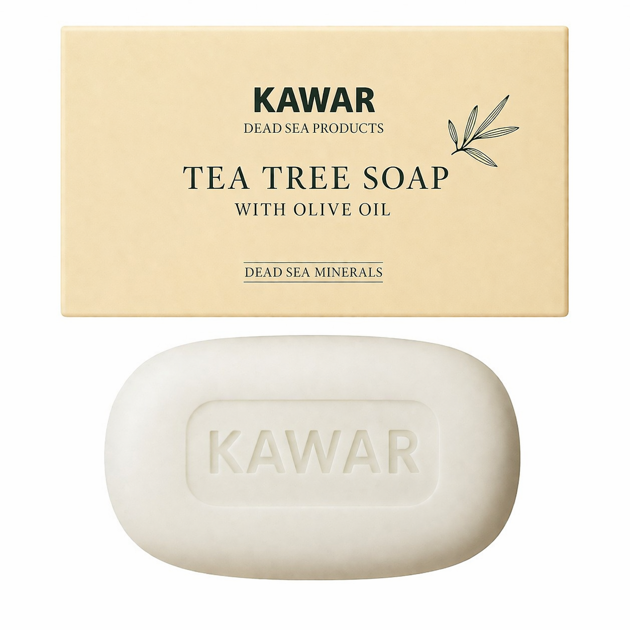 Kawar Dead Sea Tea Tree Soap