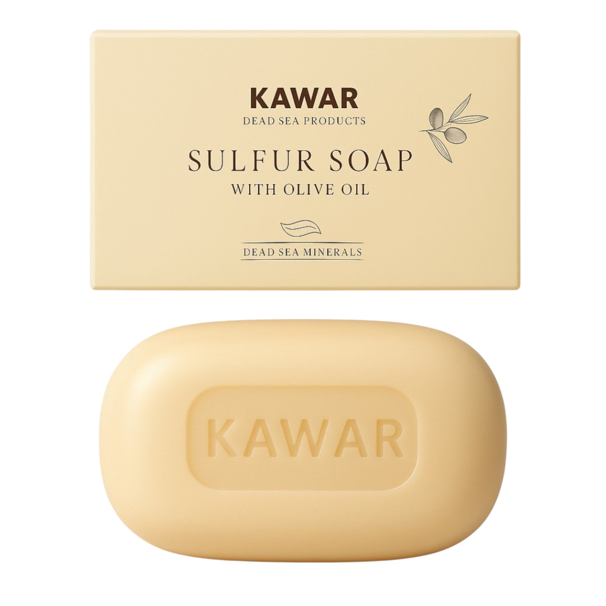 Kawar Dead Sea Sulfur Soap